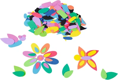 Набір наліпок Colorations самоклейні фігурні наліпки з піни 1000 шт. CHPSHAPE (5710903410442)