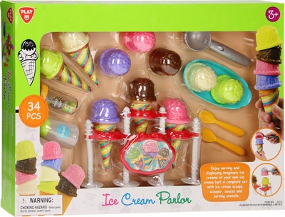 Zestaw do zabawy PlayGo Ice cream 8150218 (4892401035745)