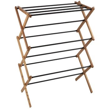 Сушарка для білизни Kadax дерев'яна зі сталевими стрижнями K11602 (5906638313046)