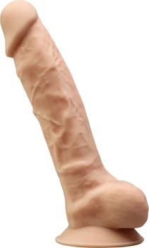 Фаллоимитатор с вибрацией SilexD Vetus Vibro Flesh Модель 1 Размер 8" + Пульт LRS (8433345255873)