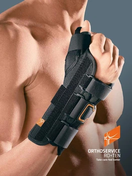 Ортез на лучезапястный сустав с фиксацией большого пальца, короткий PolFIT 17, MP1117, Orthoservice (Швейцария) (M правий)