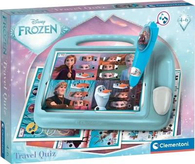 Gra planszowa Clementoni Podróżny quiz Kraina Lodu (edycja międzynarodowa) (8005125166749)
