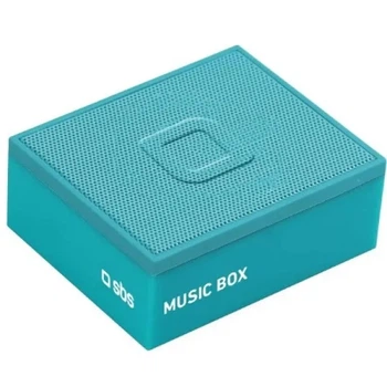 Портативная колонка SBS Music Box Blue (TTSQUARESPEAKERBTLB)