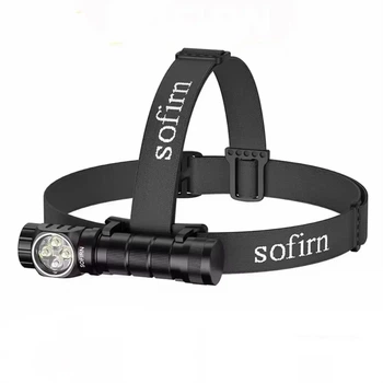 Налобный фонарь Sofirn HS43 3200 lm с красным светом 660nm и аккумулятором 21700