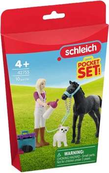 Zestaw figurek Schleich Horse Club Care Set for Foals 42755 (4059433992792)