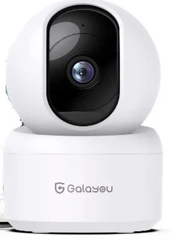 Камера видеонаблюдения Galayou G2 2K 360° WiFi с Alexa и Google