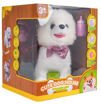 Zabawka interaktywna Piesek Cute Dog Hause Biały (5903864970760)