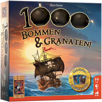 Настільна гра 999 Games 1000 Bombs and Grenades (8719214424725)