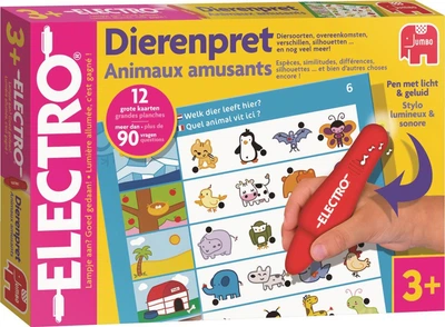 Настільна гра Jumbo Electro Wonderpen Animal Fun (німецька версія) (8710126195604)