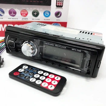 Автомагнитола MP3-1096 BT ISO со съемной панелью 4х50W, Магнитофон для машины авто автомобиля