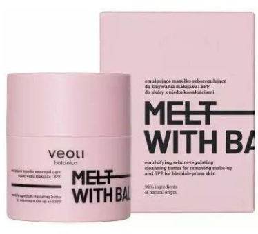 Олія для зняття макіяжу Veoli Botanica Melt With Balance себорегулююча 40 г (5907190822717)