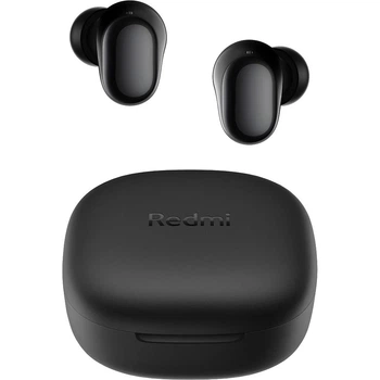Навушники бездротові Xiaomi Redmi Buds 6 Play Black TWS, компактні, з шумозаглушенням мікрофона, Bluetooth, чорні