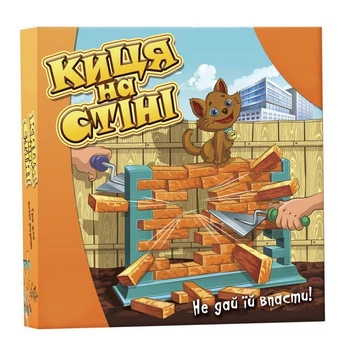 Гра дитяча настільна "Киця на стіні" (укр) DreamMakers (217777)