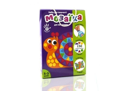 Набір для творчості "Мозаїка. Равлик" Vladi Toys (148865)