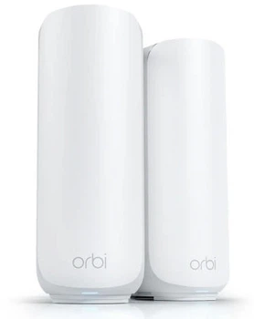 Система WiFi-Mesh NETGEAR Orbi RBE372 BE5000, 2мод, білий