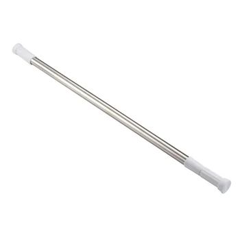 Карниз для ванной Zerix CRS-01 140-260 см телескопический, нержавеющая сталь, хром (ZX4997)