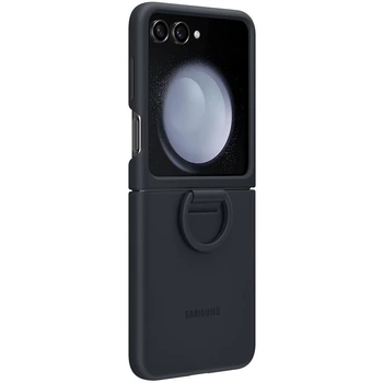 Чохол Silicone Cover with Ring для Samsung Galaxy Flip 5 (F731) (EF-PF731TNEGUA) Indigo