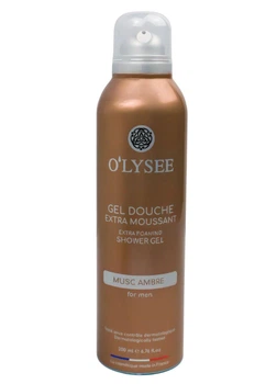 Гель-піна для душу чоловіча O'lysee Musc Ambre for Men 200 мл