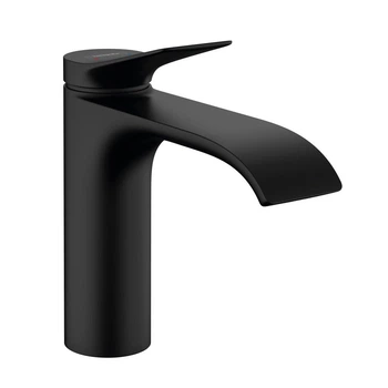 Змішувач hansgrohe Vivenis для раковини без зливного гарнітуру, чорний матовий 75022670