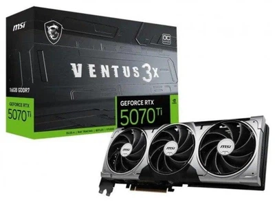 Відеокарта MSI GeForce RTX 5070 Ti Ventus 3X OC 16GB (2814334605)