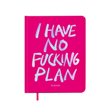 Планер «I HAVE NO PLAN» рожевий