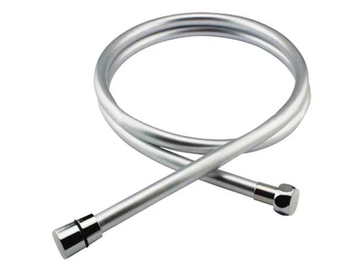 Шланг для душа полімерний Aqua-World 200 см PVC NORMAL SILVER