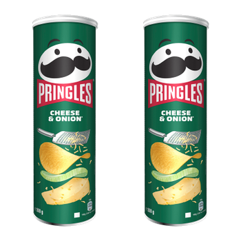 Набор Чипсы 2шт Pringles Cheese & Onion 165g