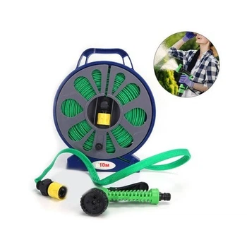 Поливочний шланг Garden Hose 10 м • Гнучкий шланг для саду з 7 режимами