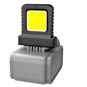 Світлодіодний LED ліхтарик з живленням від Li-ion акумуляторів універсальної посадки 21V