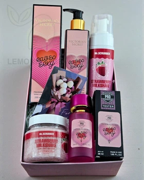 Подарочный набор косметики No Brand в стиле Victoria's Secret Eau so Sexy 4 в 1 ver.03