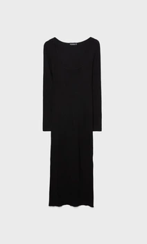 Сукня Stradivarius чорний ROUPZ502 L