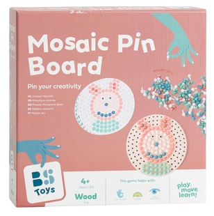 Мозаїка BS Toys з дерев'яними грибочками-фішками (8717775444879)