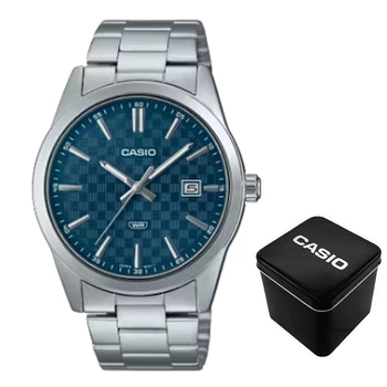 Мужские часы Casio MTP-VD03D-2A2 Серебристые ( AT1141-0462 )