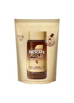 Кава Nescafe Gold 100г м'яка пачка