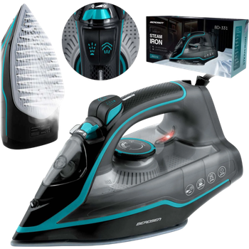 Żelazko Berdsen BD-331 Czarno-turkusowy