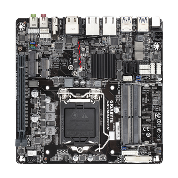 Материнська плата Gigabyte GA-IMB410TN mini-ITX (Intel H410, LGA1200, PCI-E x16, 2xDDR4 SODIMM, 1xM.2 SSD)