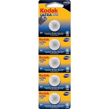 Батарейка Kodak Ultra lit. CR2025 уп. 1х5 шт. (6409687)