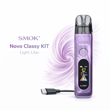 Электронная под-система Smok Novo Classy KIT Light Lilac вейп 1350мАч курилка 0.6Ом