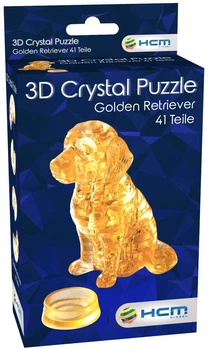 3D пазл Crystal HCM Kinzel Пес 41 деталь (4018928591223)