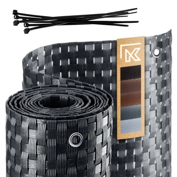 Osłona balkonowa Kadax Skei 1x3 m Antracyt (K990)