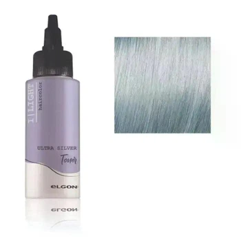 Пигмент прямого действия для волос Elgon I-Light Toner Ultra Silver серебристый 100 мл