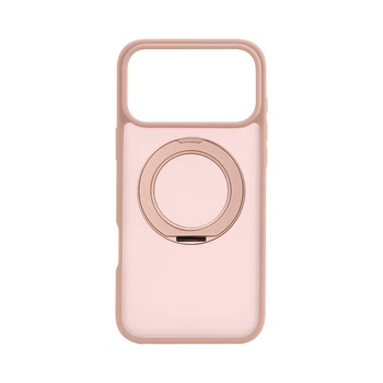 Противоударный чехол-панель для Apple iPhone 17 Pro Max, Unit Stand2, Розовый, силикон + поликарбонат, защита всего корпуса, с подставкой, поддержка магнитных держателей и беспроводной зарядки (MagSafe), ArmorStandart (ARM86338)