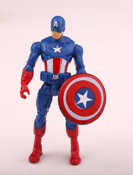 Фигурка SUNROZ Avengers Капитан Америка 10,5 см