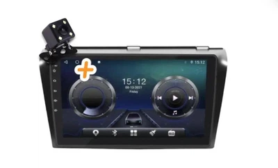 Магнитола для Mazda 3 2004-2009 (4+64 ГБ) на Android | QLED-экран, GPS, Bluetooth и 4G камера в подарок (АММ-М3-09-4)