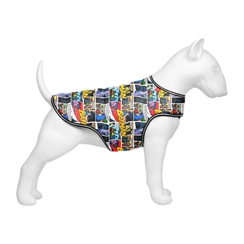 Курточка-накидка для собак Waudog Clothes Бэтмен комикс XXS 23х29-36х14-20 см (501-4005 Col)