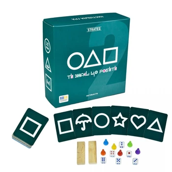 Настільна гра "Ти знаєш що робити 2" (Гра в кальмара/Squid Game), укр Strateg (267517)