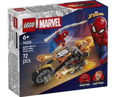 Конструктор LEGO Super Heroes Людина-павук проти примарного гонщика (76335)