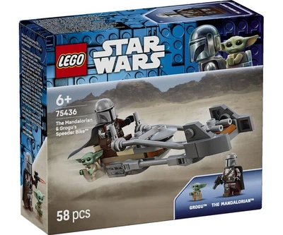 Конструктор LEGO Star Wars Спідер Мандалордса та Грогу (75436)