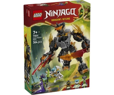 Конструктор LEGO NINJAGO Боевой робот Коула и дракон-Зейн (71854)