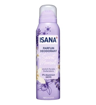 Парфумований дезодорант-спрей Isana Secret Moment, 150 мл